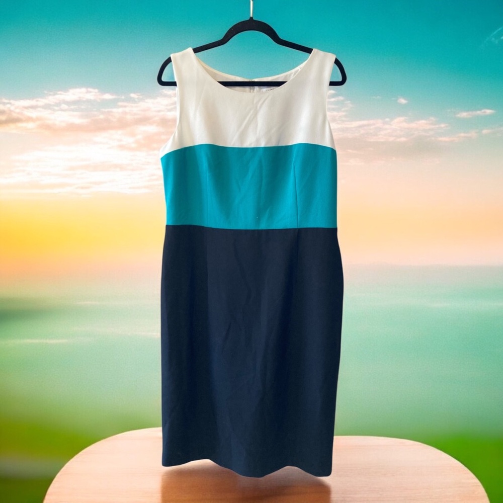 Kasper Colourblock Dress